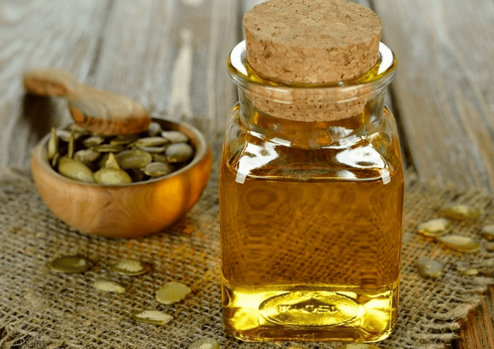 Semillas de calabaza y miel para la prostatitis.